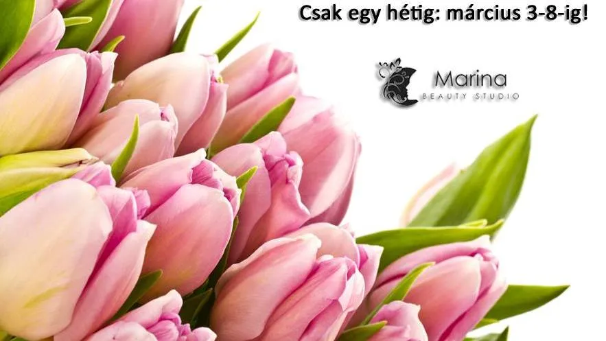Kiemelt ajánlatunk, kizárólag a Nőnap hetében!
