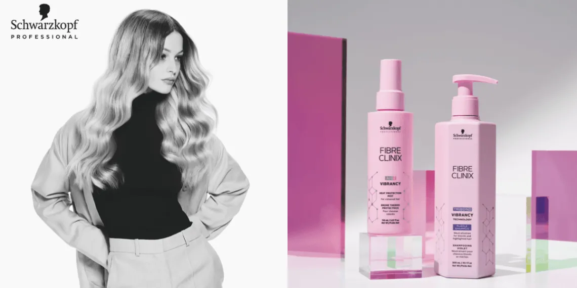 A szőke haj ápolása és semlegesítése az új Fibre Clinix Vibrancy termékekkel