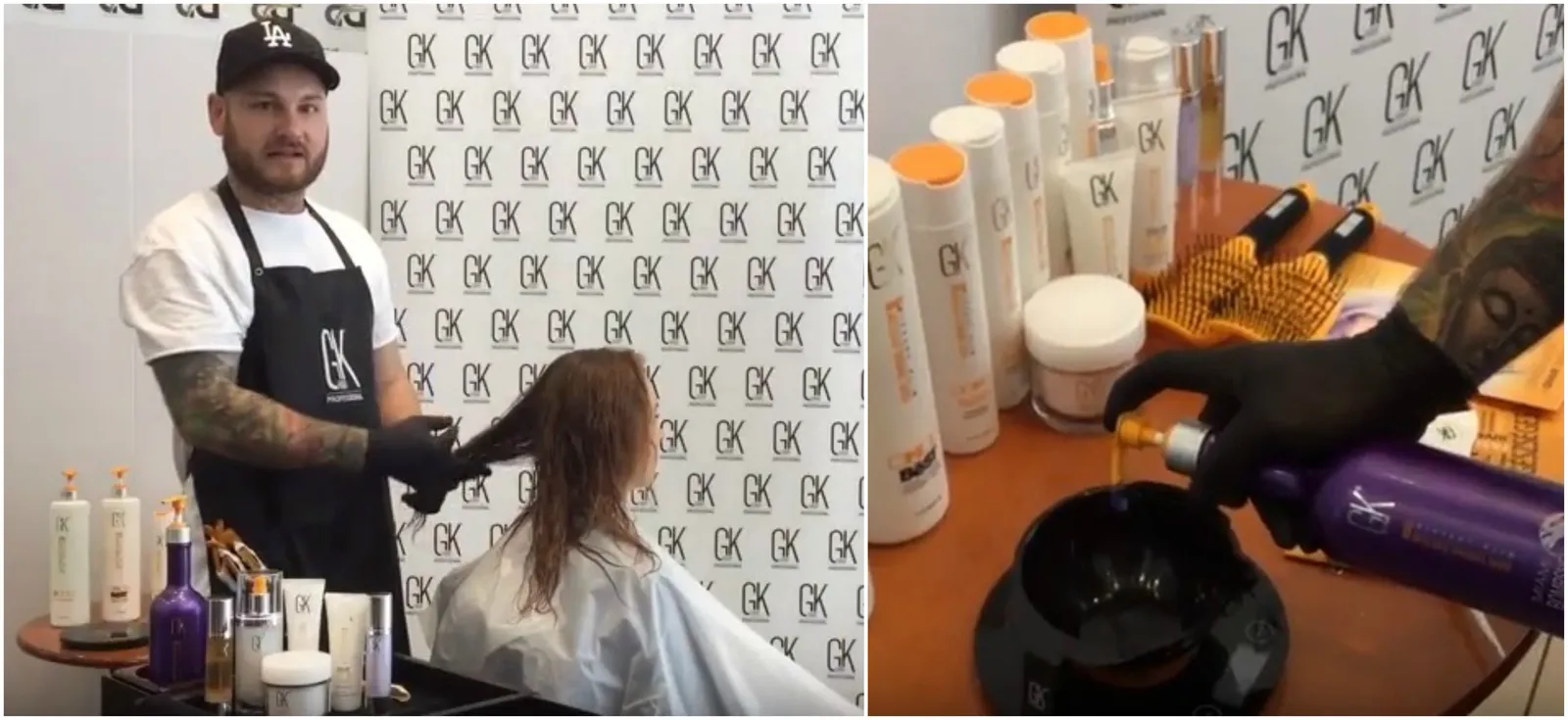 VIDEO: GKhair Juvexines hajfeltöltő kezelés lépésről-lépésre