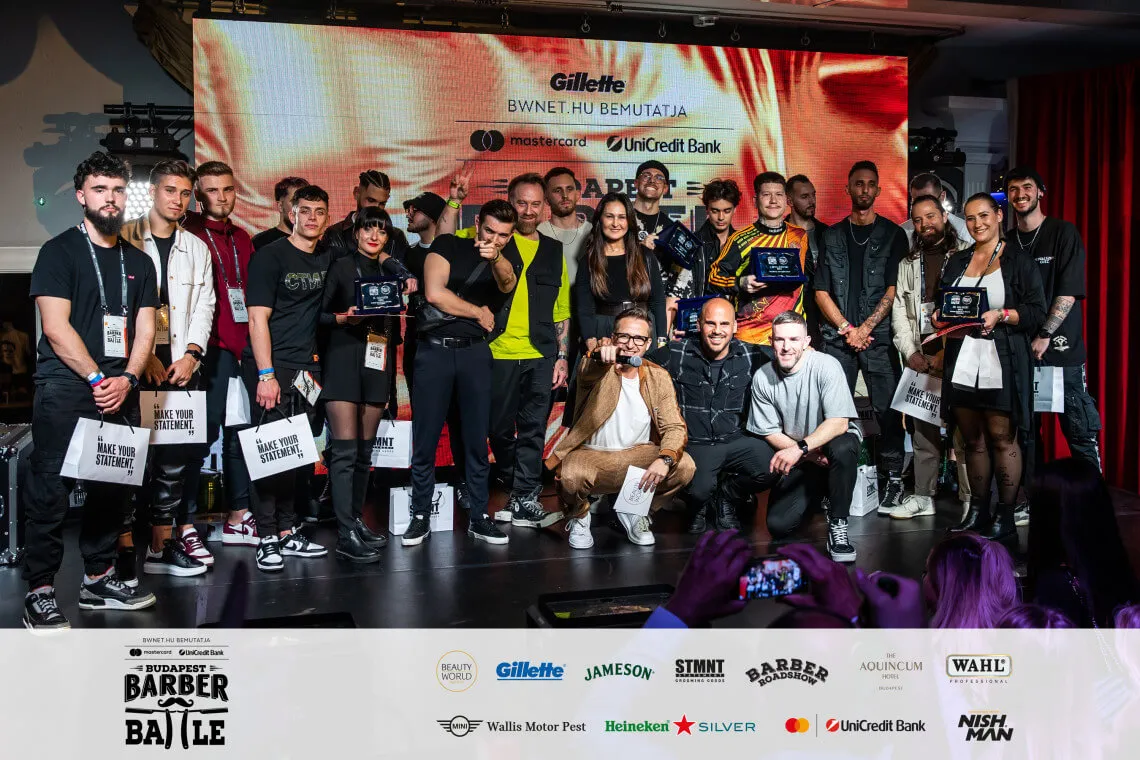 Bemutatjuk a Barber Battle Budapest 2022 győzteseit